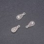 Teardrop Pendant Hardware 8×18 mm, 20 g packaging, ±30 pcs