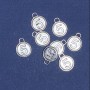 Discount! Pendant hardware Number Five 15mm fac. 20g +/-12 pcs