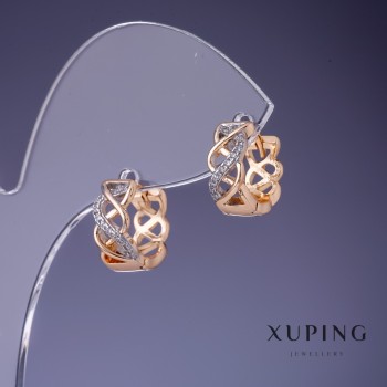 Discount! Xuping Earrings 12x6mm "18K Gold"