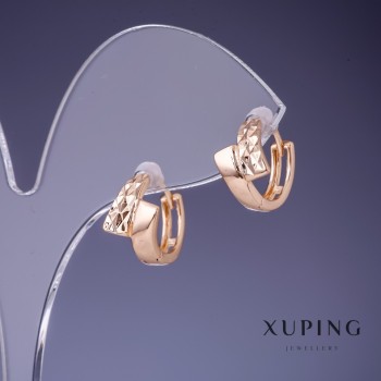 Xuping Earrings 8x12 mm “18K Gold Plating”