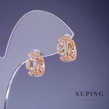 Xuping Chains Earrings 13x6mm '18K Gold Plating'