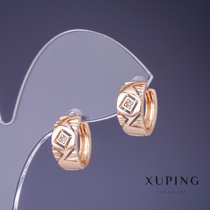 Earrings Xuping 15x7mm "18K Gold Plating"