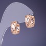 Xuping Earrings 15x7mm 18K Gold Plating