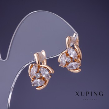 Discount! Xuping Earrings 17x14mm '18K Gold Plating'