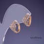 Discount! Xuping 13x10mm Earrings '18K Gold Plating'
