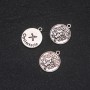 Pendant Finding Zodiac Sagittarius, diameter 17 mm, packaging 20 g ± 10 pcs