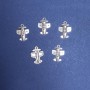 Discount! Airplane Pendant Findings 15x20mm Packaging 20g +/- 15 pcs