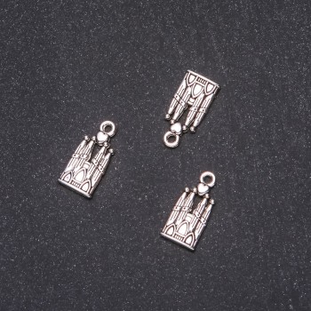 Pendant Fittings 'Lock' 9x19 mm packaging 20 g +/- 18 pcs