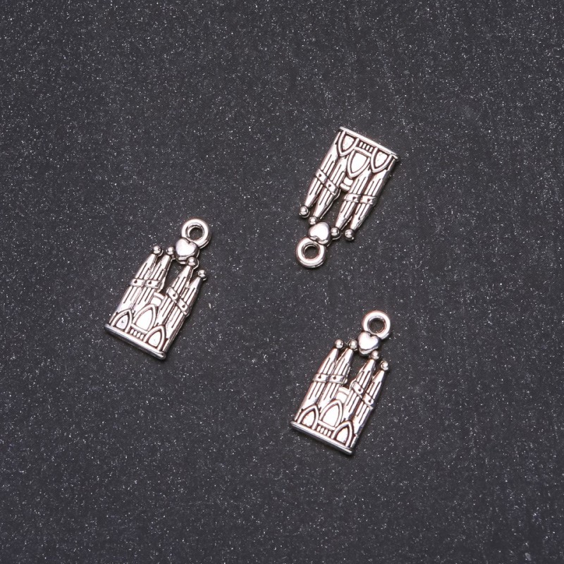 Pendant Fittings 'Lock' 9x19 mm packaging 20 g +/- 18 pcs