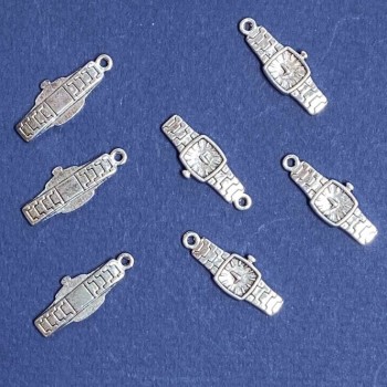 Discount! Pendant findings 'Clocks' 23×9 mm, packaging 20 g +/- 17 pcs