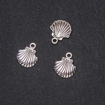 Pendant findings Shell 18x15 mm, packaging 20 g ±16 pcs