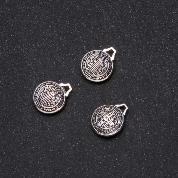 Pendant findings 'Saint Benedict' 14×17 mm packaging 20 g ± 5 pcs