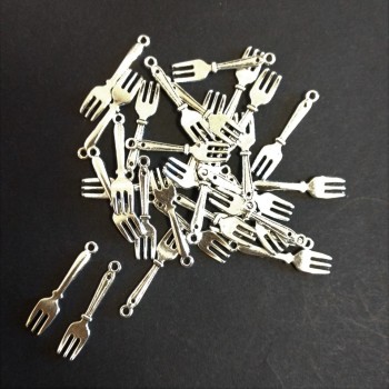 Fork Pendant Fittings 27×6mm packaging 20 g ± 30 pcs