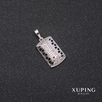 Discount! Xuping Rhodium Pendant 25×19×12 mm