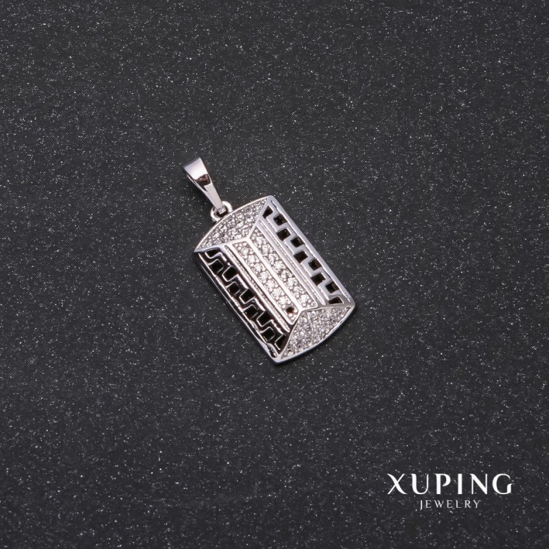 Discount! Xuping Rhodium Pendant 25×19×12 mm