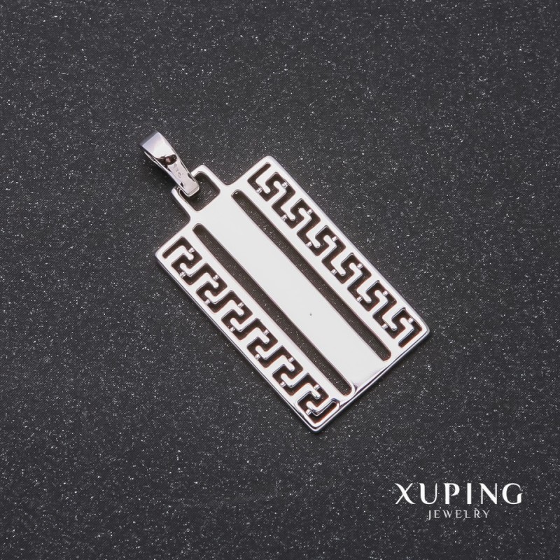 Discount! Xuping Versace pendant 36×30×17 mm rhodium