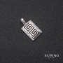 Xuping Pendant 'Versace' 25x17x13 mm Rhodium