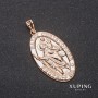 Pendant Xuping Saint Christopher 22x38x45 mm 18k Gold Plating