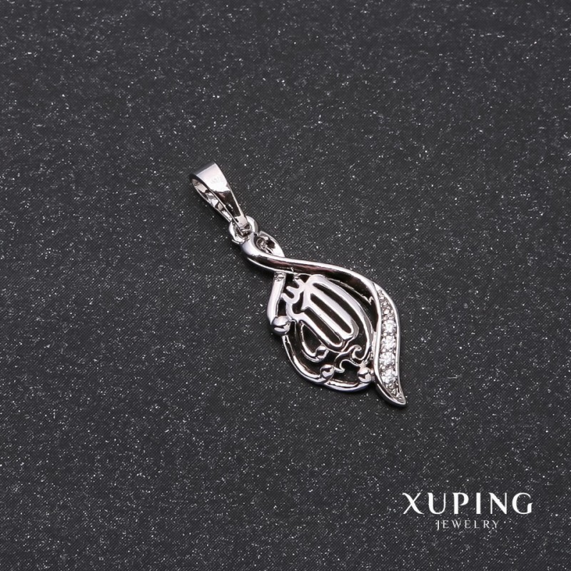 Discount! Xuping Sura pendant 8x22x27 mm rhodium
