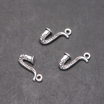 Pendant hardware ' Tube ', diameter 9 mm L0mm in-d, 5 mm packaging 20 g 14 pcs. (+ -)