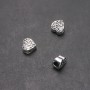 Pandora bead findings, outer diameter 10 mm, inner diameter 4.5 mm, length 10 mm, packaging 20 g, 10 pcs. (+ -)