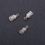 Buddha Pendant Findings, 7 mm diameter, 16 mm length, 1.8 mm diameter, packaging 20 g, 15 pcs (±)