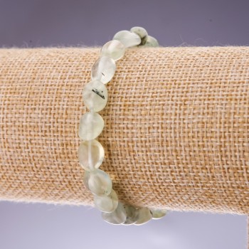 Prenite bracelet on elastic, bead diameter 8x6 mm ±, length 18 cm