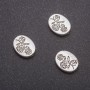 Bead-insert 'Rose', diameter 10x13mm, inner diameter in-1, 3 mm faceted, 20 g 12 pcs