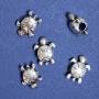 Discount! Bead-insertion Turtle, diameter 16×13 mm, inner diameter 4.7 mm, 7 mm facets, 20 g, 7 pcs