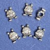 Sale! Frog Bead Findings 10x14mm, hole diameter 5mm, 20 g +/- 8 pcs