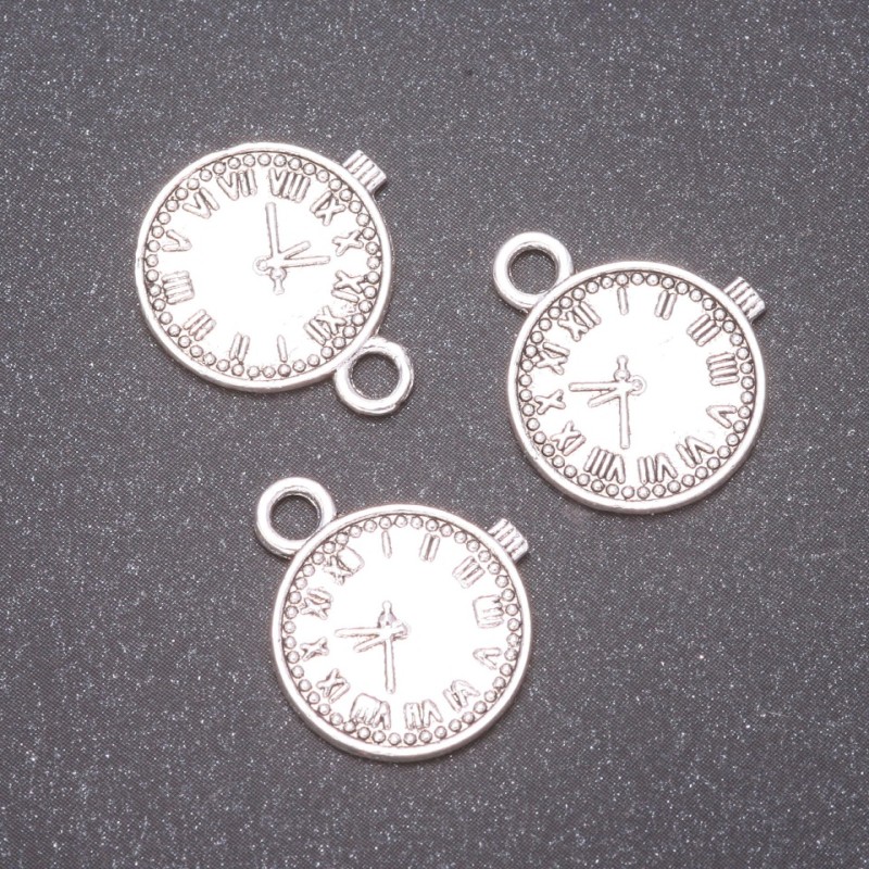 Pendant hardware Watches, diameter 15×9 mm, diameter in, 5 mm finish, 20 g ± 17 pcs