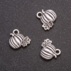 Pumpkin Pendant Findings, 10x11 mm, packaging 27 pcs