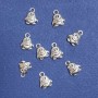 Discount! Penguin pendant findings, diameter 10×13 mm, diameter in mm packaging 20 g +/- 19 pcs