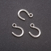 Horseshoe Pendant Findings, 10x14 mm, packaging 20 g ± 44 pcs
