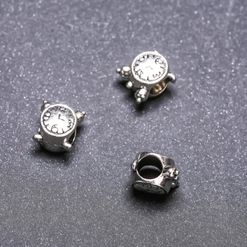 Findings insert 'Watches' 9×9 mm, inner diameter 4.5 mm, fac. 20 g +/- 14 pcs