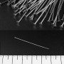 Pin findings, 26mm length, headpin-style head, dark metal, 1 kg
