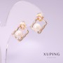 Discount! Xuping Pearl Earrings Mallorca 11x14mm 18k Gold Plating