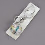 Keychain, diameter 3.5 cm, length 9 cm