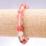 Chalcedony Bracelet with Smooth Beads, 10mm Diameter, 18cm Length