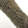 Czech Crystal Beads Transparent with Benzine Finish 'Rondelle', 6x4 mm, 40 cm strand