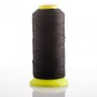 Black nylon bobbin thread, 0.6 mm diameter, for crafts, 500 m