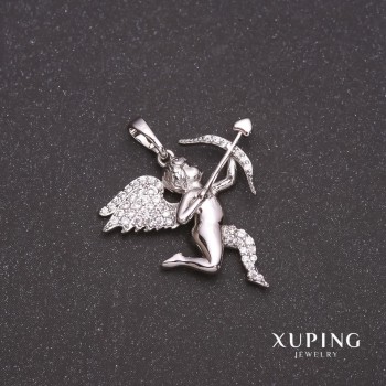 Pendant Xuping "Cupid" Rhodium 28×25 mm