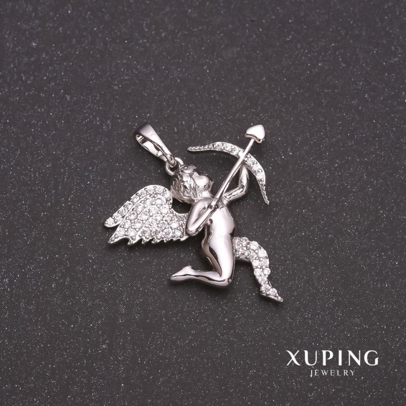 Pendant Xuping "Cupid" Rhodium 28×25 mm