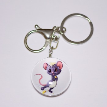 Discount! Misha Keychain, 4×3 cm diameter, 9.5 cm length