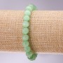 Green Cat's Eye Bracelet, 8 mm diameter, 18 cm length