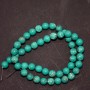 Beads Variscite (imit.) green smooth ball strand, diameter 8 mm, length 38 cm (+ -)