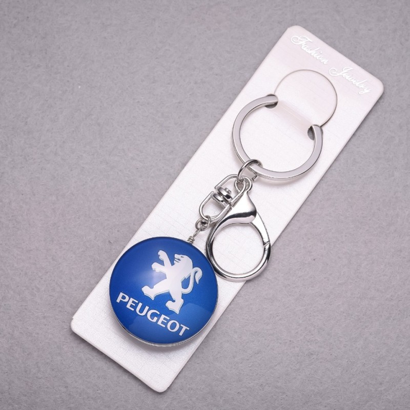 Peugeot Car Keychain, 10 cm long