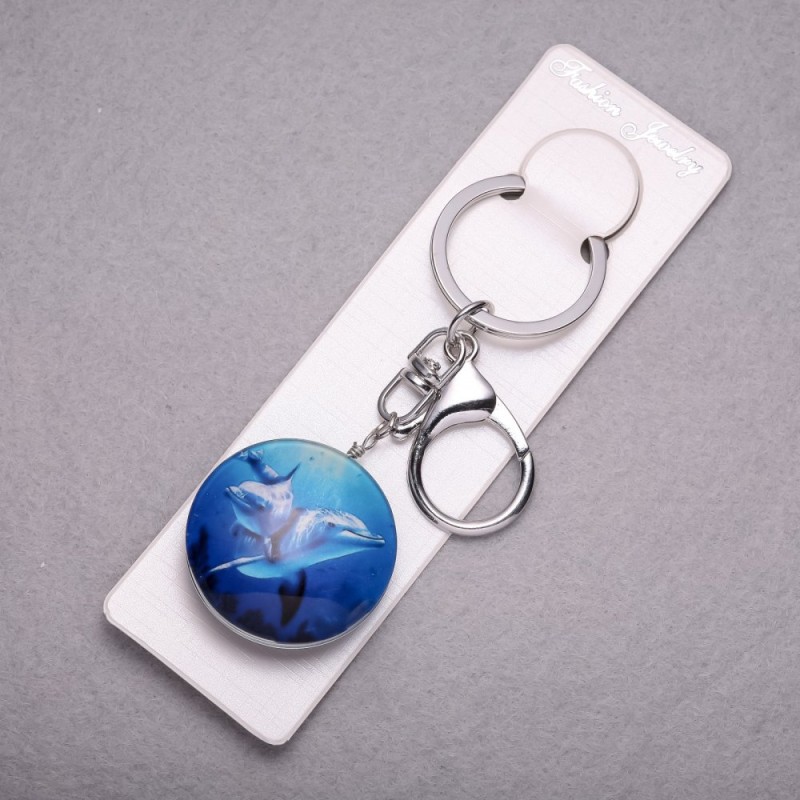 Keychain Sea Dolphins L-10cm