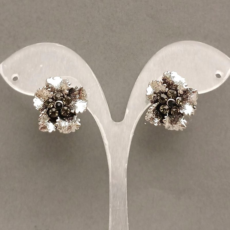 Stud earrings 'Flower' 18mm