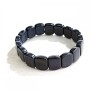 Stretch bracelet Aventurine (synthetic) Blue Sand Cairo Night 13×18 mm